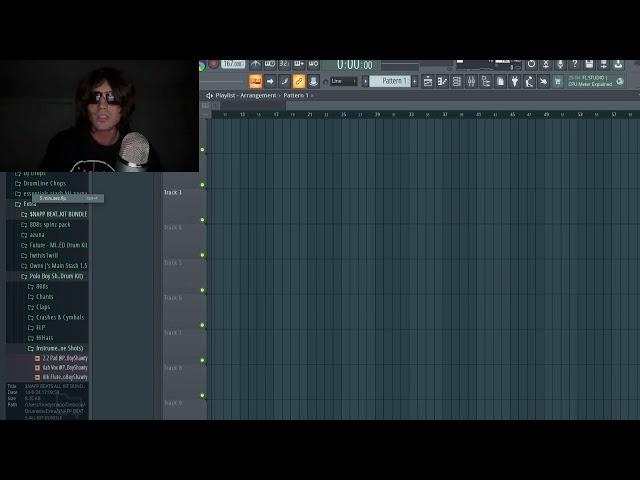 Making beats and hanging out 6/17