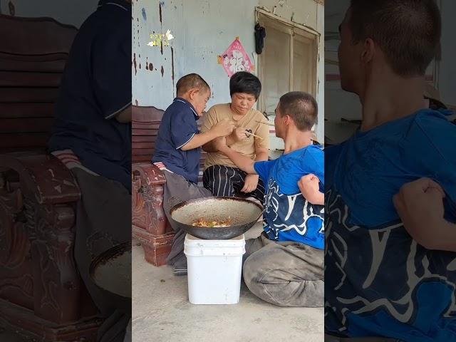 The Crazy Father And His Two Disabled Children Are So Pitiful