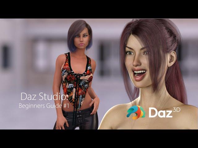 Daz Studio: Absolute Beginners Guide #1