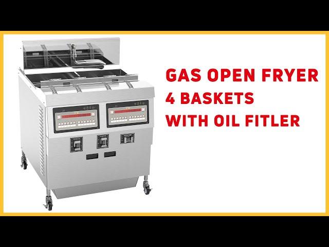 Gas open fryer OFG-322