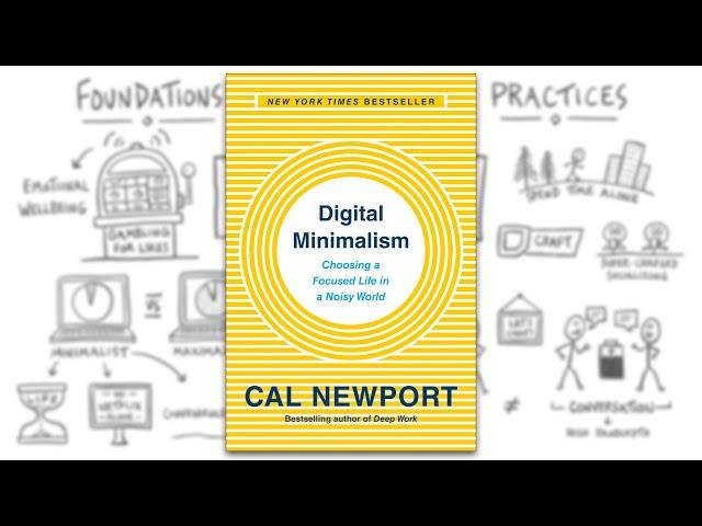 Digital Minimalism by Cal Newport - A Visual Summary