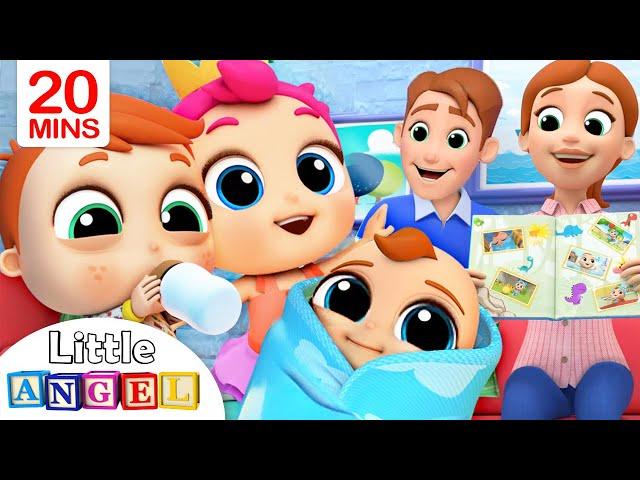 Family Baby Photos | Little Angel Kids Songs & Nursery Rhymes