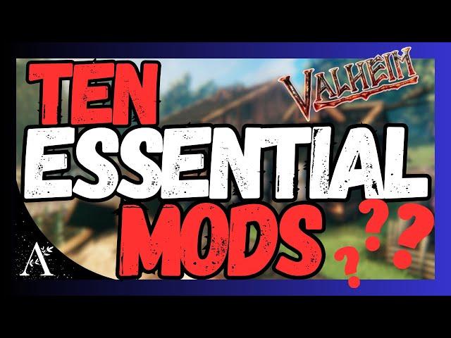 TOP TEN VALHEIM MODS I CAN'T LIVE WITHOUT - 2024 (easy install)