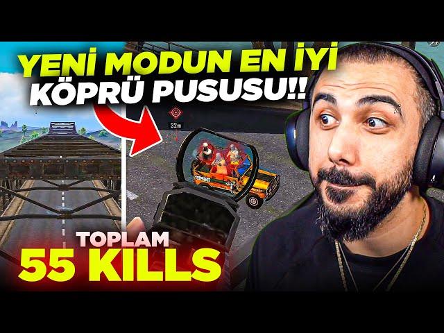 HAYATIMIN EN İYİ KÖPRÜ PUSUSU!!  (ŞOK OLDULAR) AYLAR SONRA BEKLENEN ONE MAN SQUAD | PUBG MOBILE