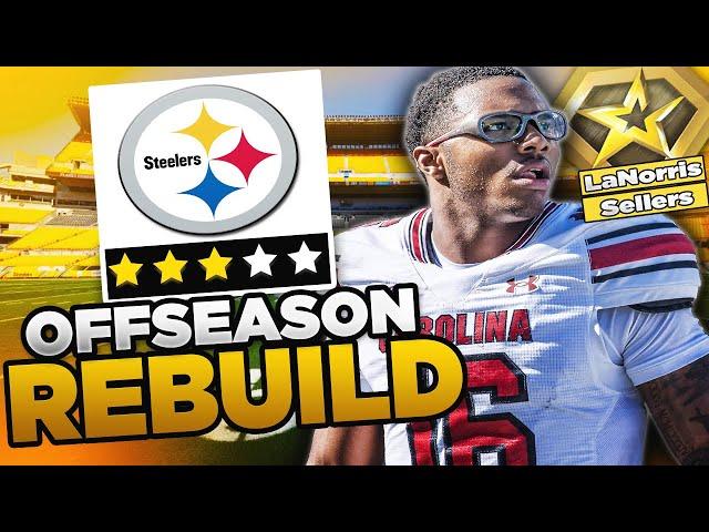 LaNorris Sellers Is CRAZY | Realistic Rebuild of the Steelers | Madden 25