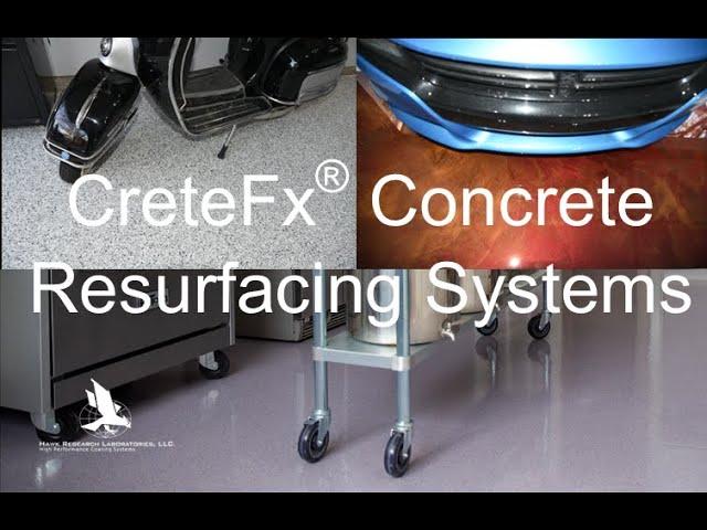 Introducing the New CreteFx® Concrete Resurfacing Systems
