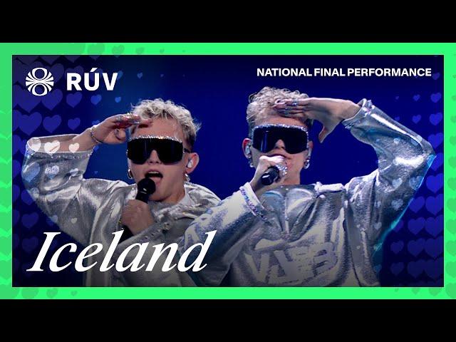 VÆB - RÓA | Iceland  | National Final Performance| #Eurovision2025