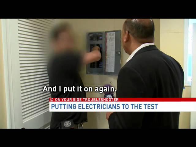 7 On Your Side Troubleshooter: Electrician Test