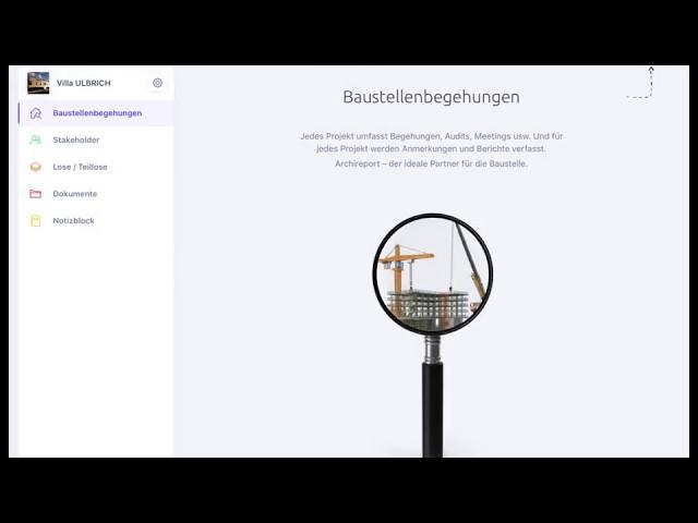 Baustellenbegehung planen