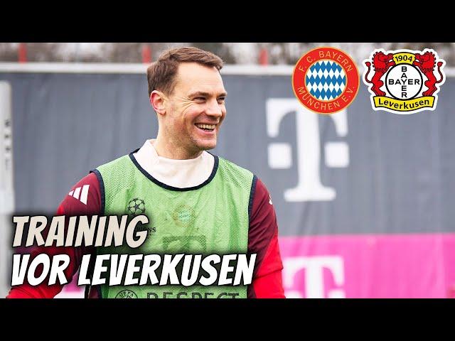 LIVE  Bereit für Leverkusen! Unser Abschlusstraining vor dem UCL-Hinspiel 