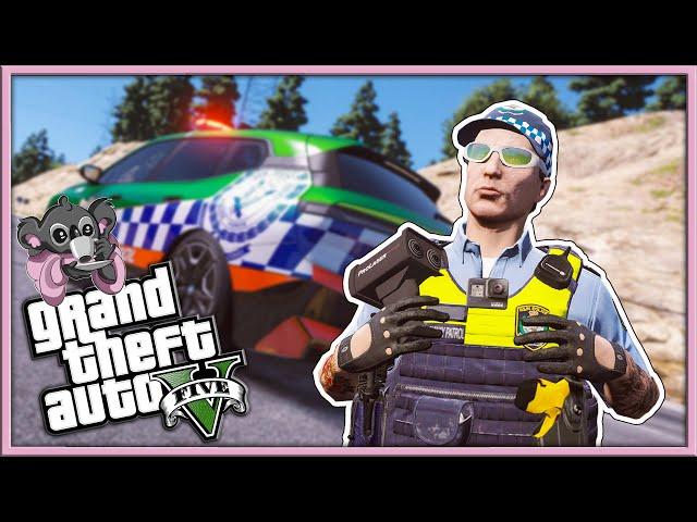 An Aussie Highway Patrol cop becoming a Hoon in GTA 5 RP?!