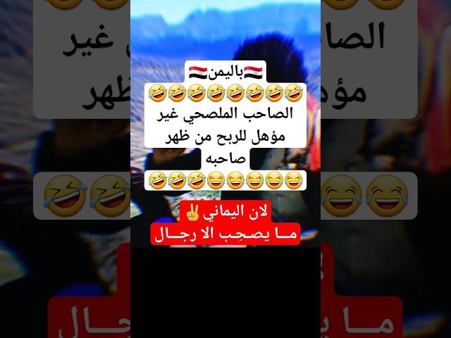 محتوى رائج باليمن الصاحب الملصحي غير مؤهل #اليمن خليل السوري شاعر سبأ #خليل_السوري_شاعر_سبأ