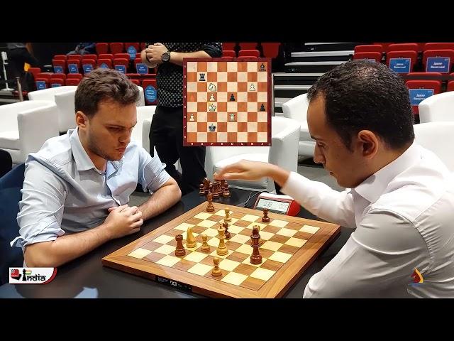 Rook-Knight domination over Rook-Bishop | Alan Pichot vs Amin Bassem