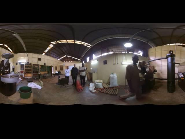 Coffee Roasting video in 360° VR by ITC