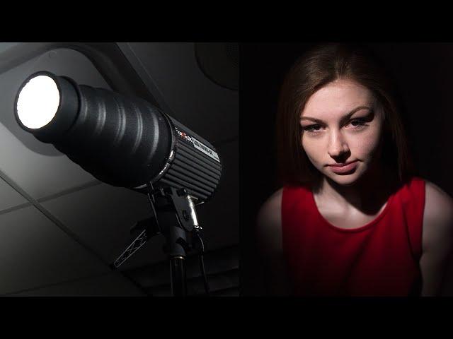 "What's a Snoot?" Using a Snoot Light Modifier for Portrait Photography