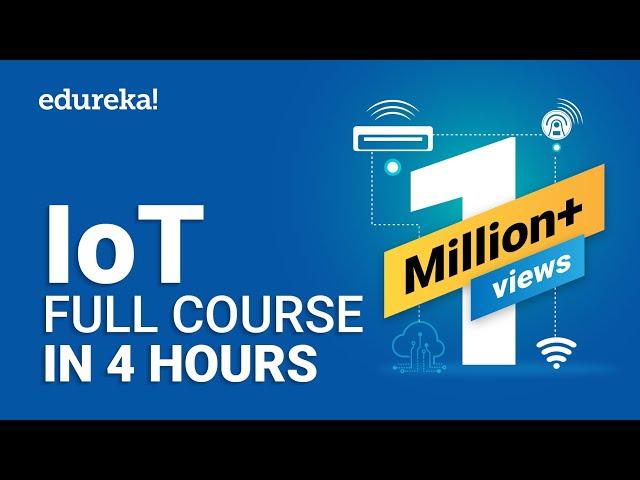 IoT Full Course - Learn IoT In 4 Hours | Internet Of Things | IoT Tutorial For Beginners | Edureka