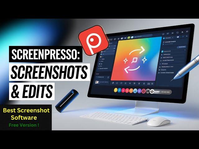 Elevate Your Screenshot Game! Screenpresso Features - Editing Made Easy! 