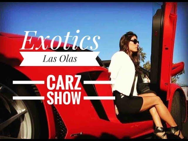  EXOTICS Cars ON LAS OLAS Nov 2021