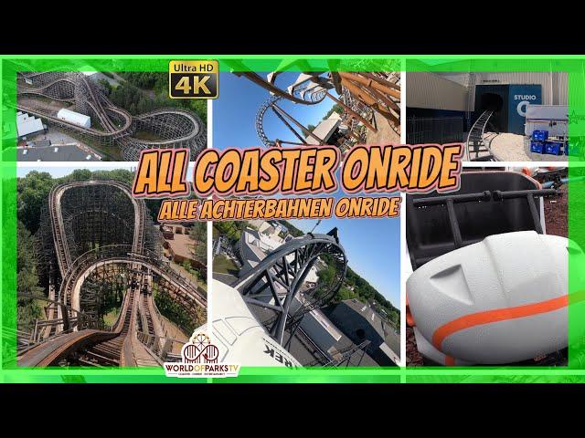 Movie Park - Alle Achterbahnen Onride – Movie Park Germany All Roller Coaster (Onride POV) Star Trek