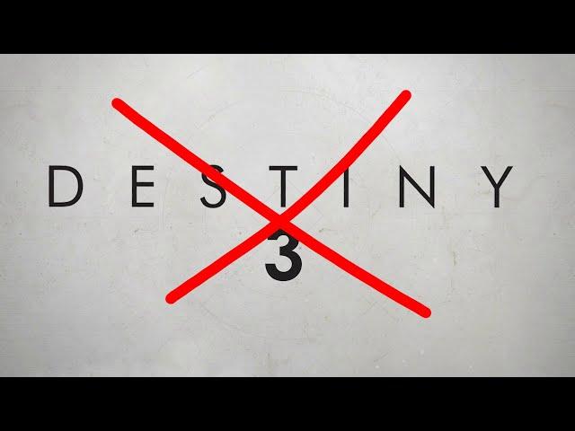 The Future of Destiny: No annual paid expansions. No Destiny 3.