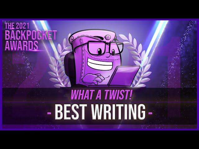 "What a twist!" Best Writing | 2021 Back Pocket Awards