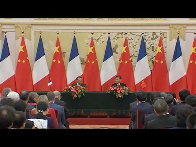 China and France sign deals worth $15 billion