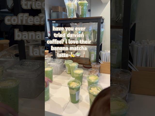 so many people ordered this drink #davien #matcha #banana #drink #fyp #viral #foryou #shorts #reels