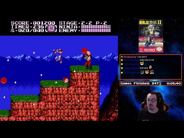 [248] Ninja Gaiden II: The Dark Sword of Chaos (NES) - RetroMasochism