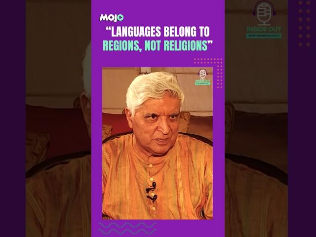 Is Urdu a Muslim Language? What Javed Akhtar Said I Barkha Dutt #Hindi #Urdu #hindustani