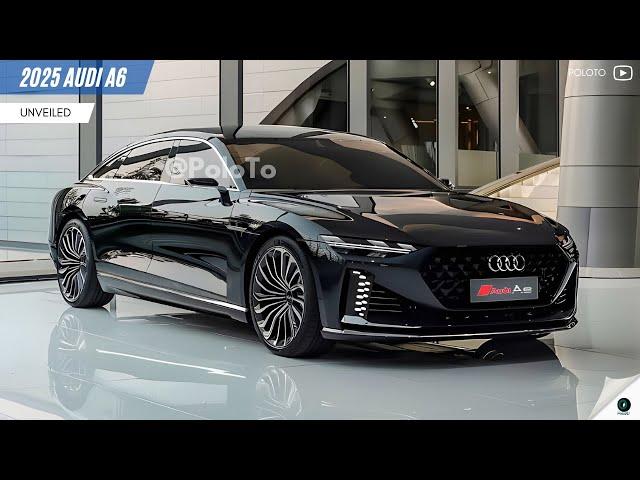 New 2025 Audi A6 Unveiled - Luxury sedan with a number of engine options!