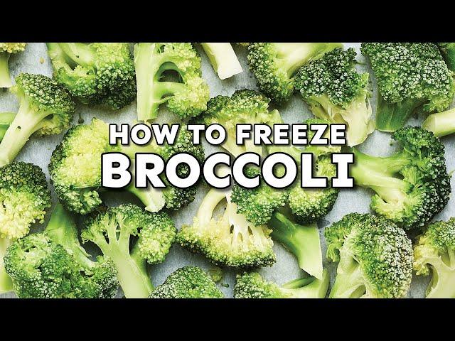 How to Freeze Broccoli (The Right Way)