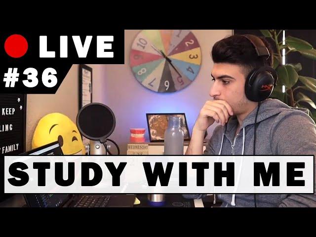  STUDY WITH ME - 8 HOURS LIVE Study Session - ادرس معي - [ Pomodoro 50/10 ] First Year Dentistry