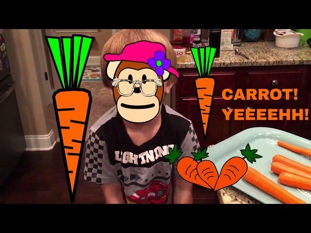 Healthy Kids Eating Carrot Kids Adventures With Sweetie Fella Aleks