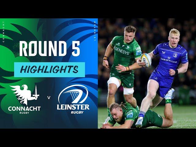 Connacht v Leinster| Highlights | Round 5 | URC 2024/25