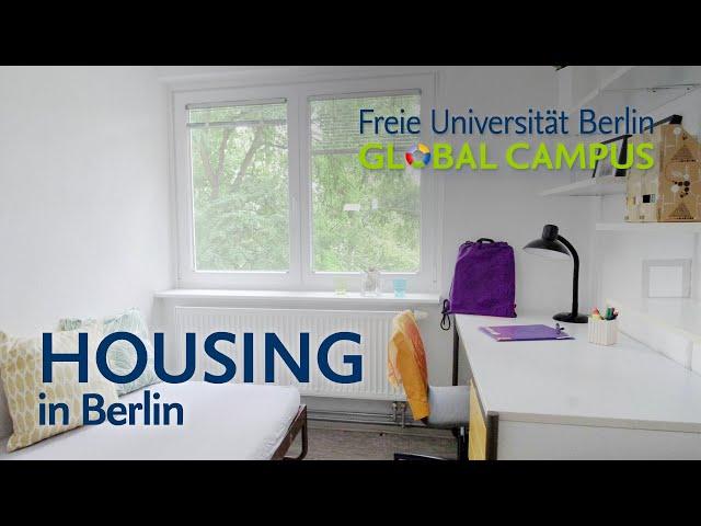 Housing in Berlin I Freie Universität Global Campus