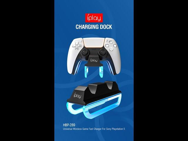 iplay HBP-289 Dual Wireless Game Fast Charger For Sony Playstation 5