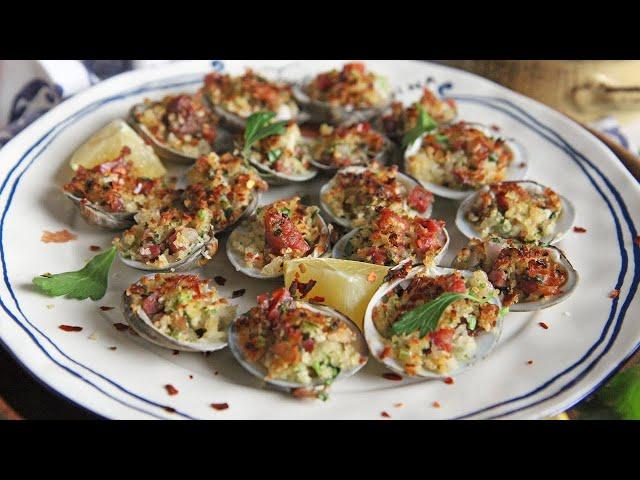 Stuffed Baked Clams