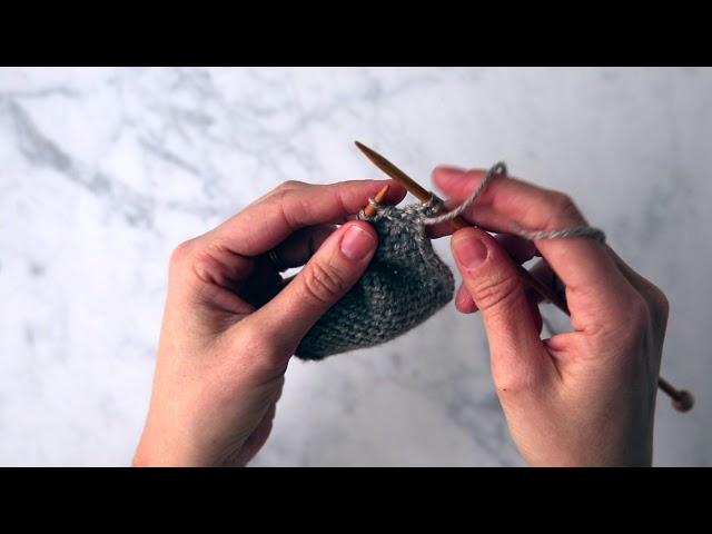 Make 1 Purlwise m1p Tutorial | Purl Soho