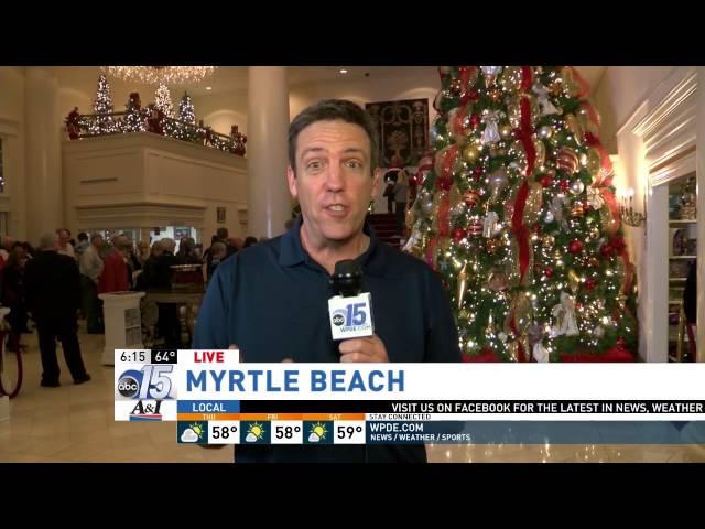 ABC15 WPDE - Ed Live at the Carolina Opry - 6pm Newscast 12/2/15