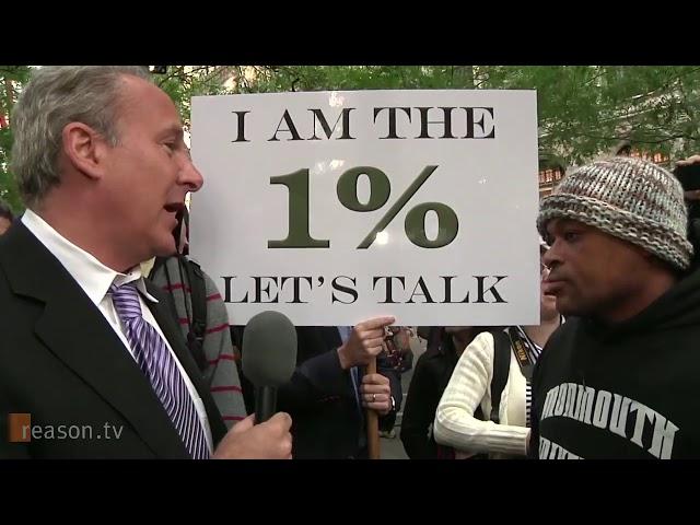  Peter Schiff at Occupy Wall Street  "I am the 1%. Let's Talk"