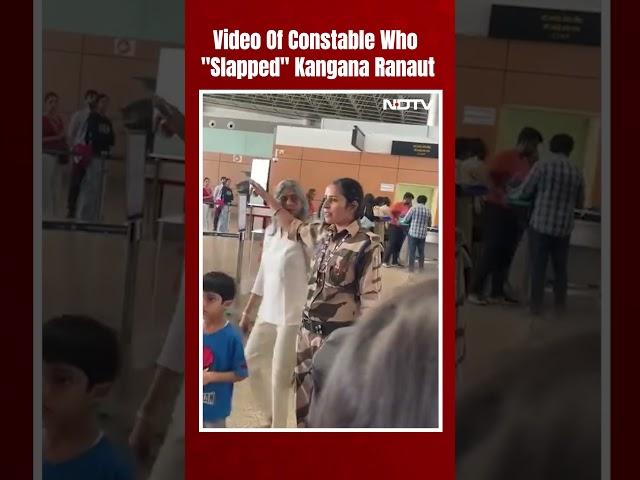 Kangana Ranaut Slapped | Constable Who "Slapped" Kangana Ranaut: "My Mother Was At Farmers Protest"