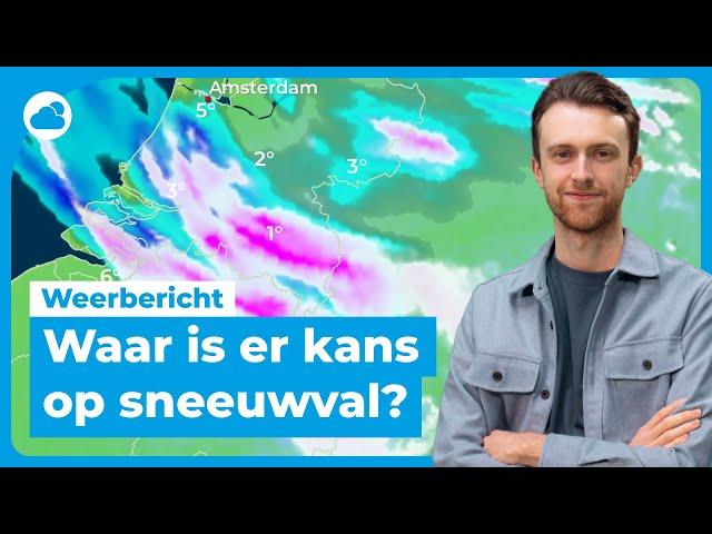 Weerbericht: alle details over de sneeuw van morgen!