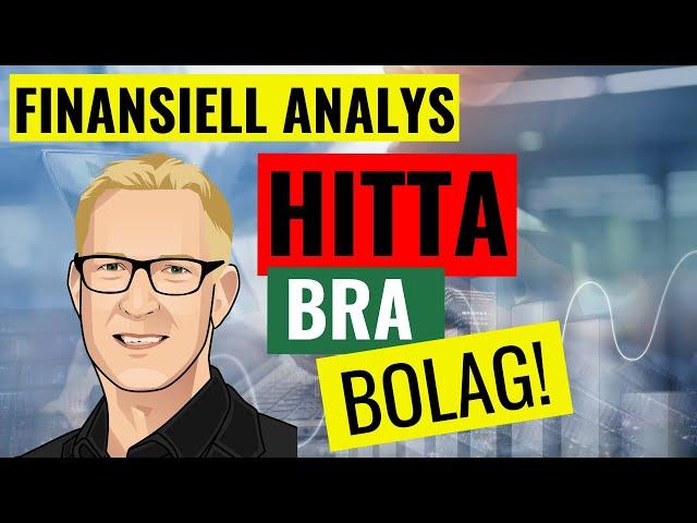 Finansiell analys