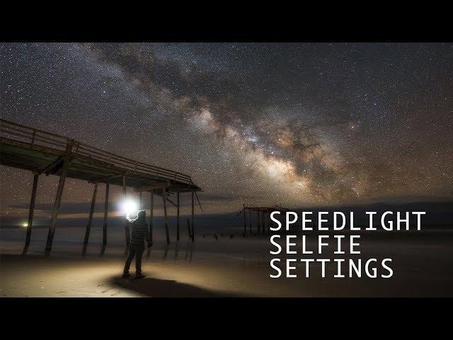 Milky Way Selfie Flash Set Up