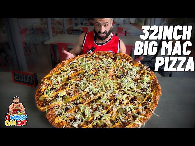 32INCH BIG MAC PIZZA - "GEORGIE MAC" - GEORGE'S GOURMET PIZZERIA - BELLA VISTA, NSW