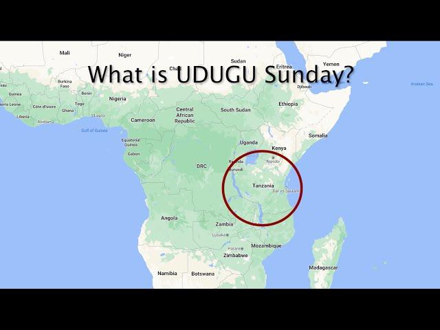 What is UDUGU Sunday? | St. John's Lutheran Church (ELCA)