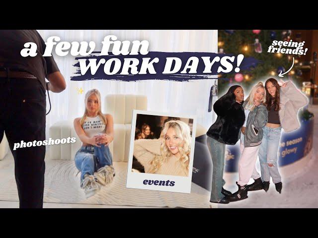 a few fun days in my life! *seeing friends, work events & more!*