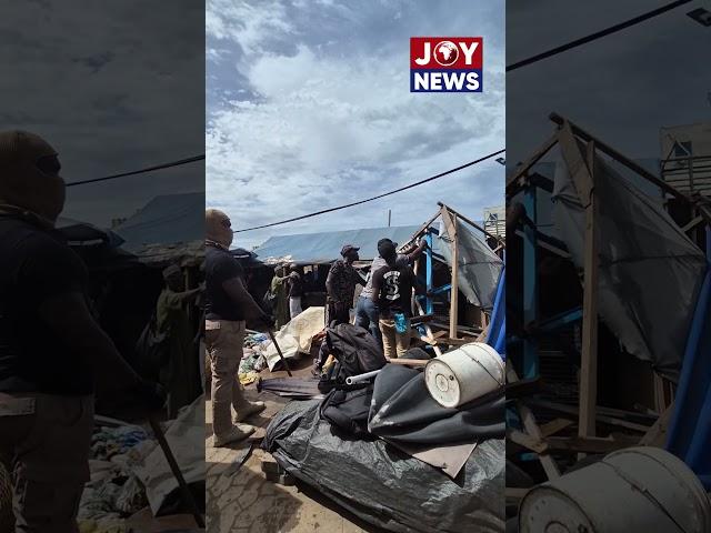 Evictions at Circle: Traders Pack Out as AMA Clears Illegal Sheds