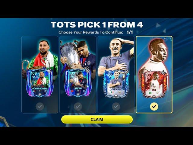 EA FC MOBILE 25 • MY LAST EVER TOTS PACK OPENING!! + FINALLY I REACHED 113 OVR ON MY FREE ACCOUNT!!
