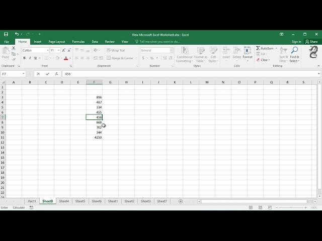 How to Make Excel formulas calculate automatically